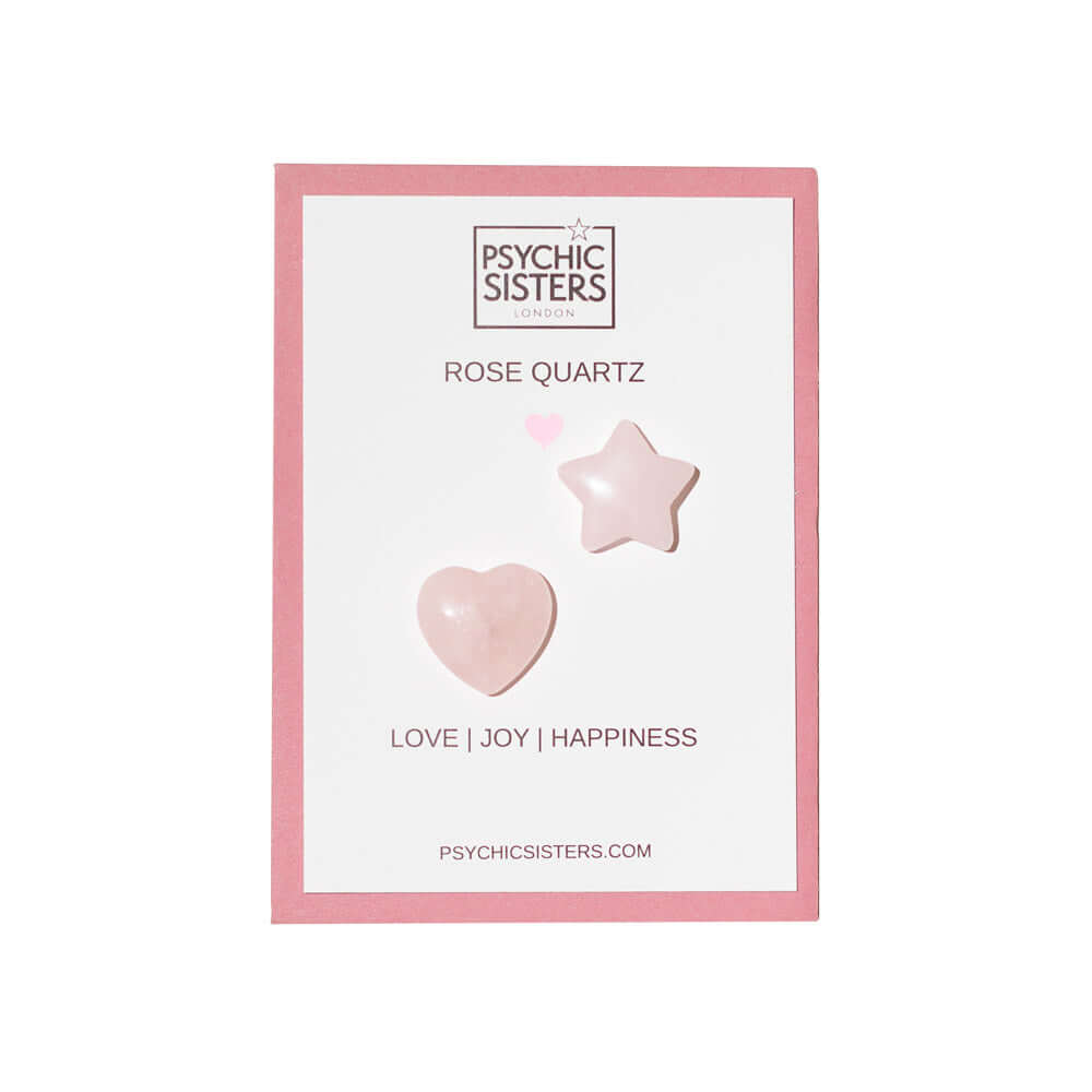 Rose Quartz Gemstone Card